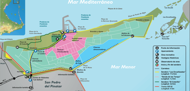 mapa del parque