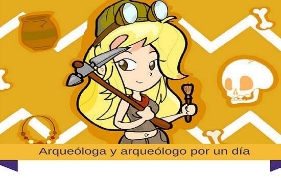 arqueologo y arqueologa por un dia