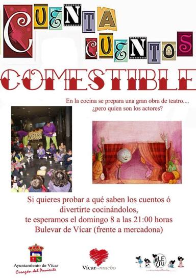 cuenta cuentos comestible