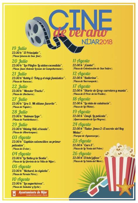 cine de verano de nijar